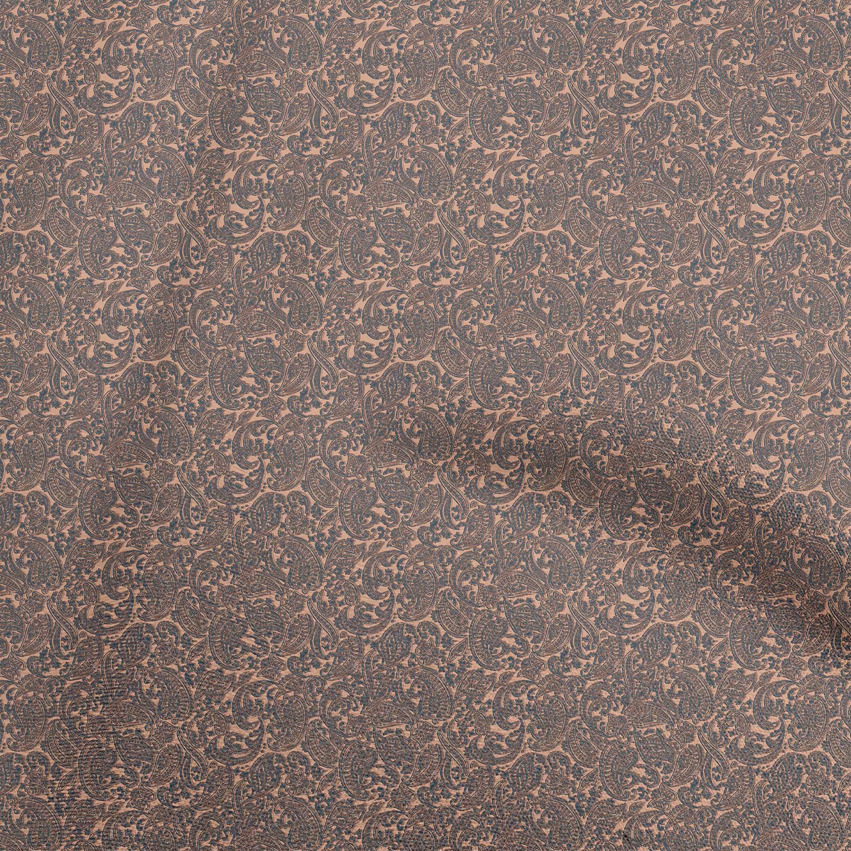 

oneOone Cotton Poplin Blue Fabric Kalamkari Sewing Craft Projects Fabric Prints By Yard 42 Inch 42 Inch Wide - Viscose Chiffon персиковий