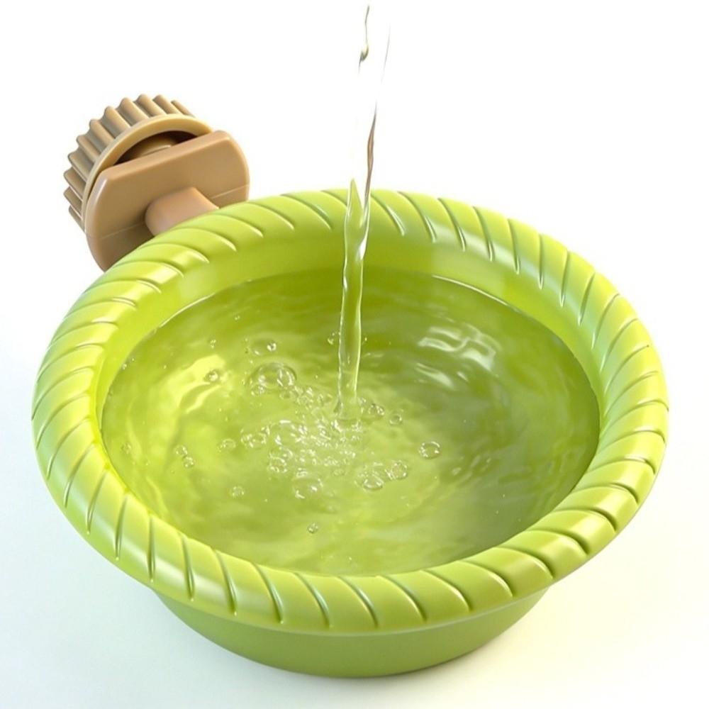 Anti-Splash Parrot Water Bowl Removable Pet Feeder Ledge Bird Cage Bath Tub  Aviary