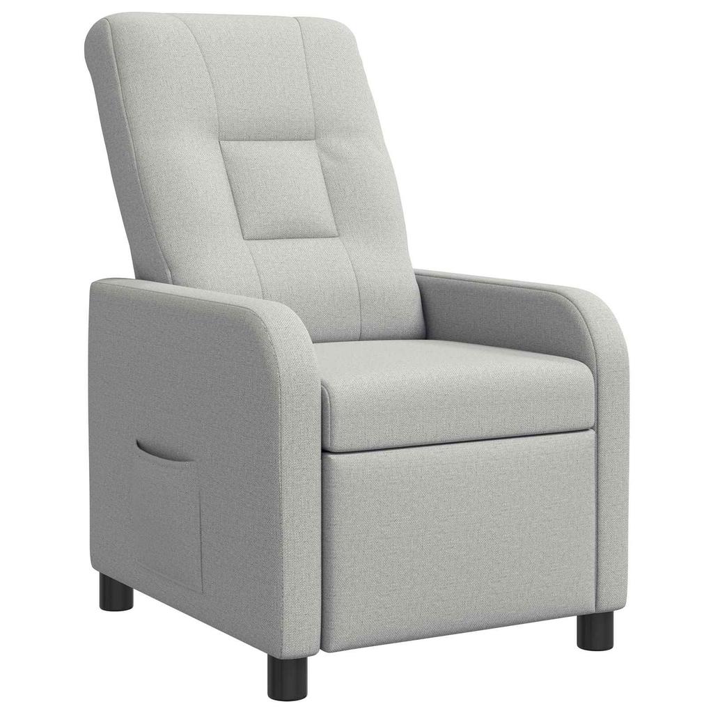 Recliner Cloud Grey Fabric