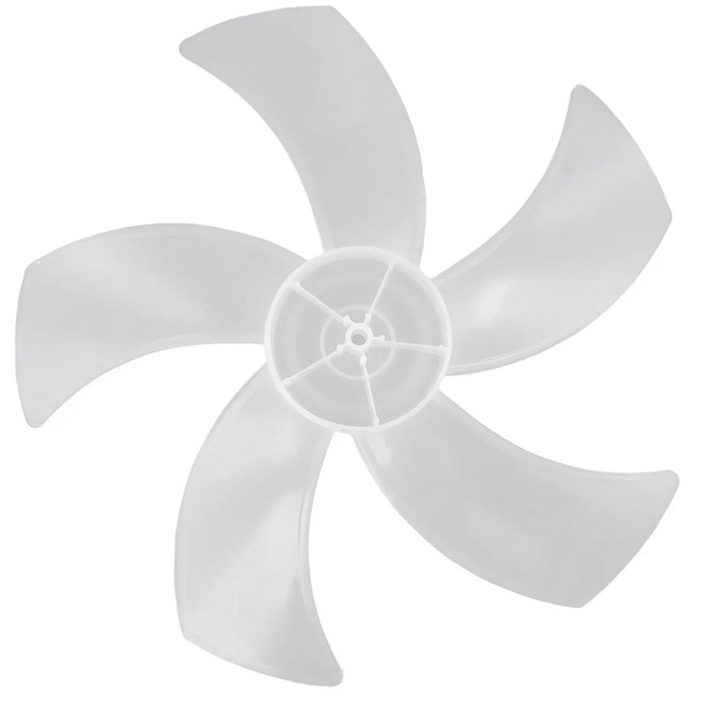Accessories Fan Blade Wind Blade With Nut Cover Household Plastic Slow Noise 1PC Electric For Pedestal Brand New