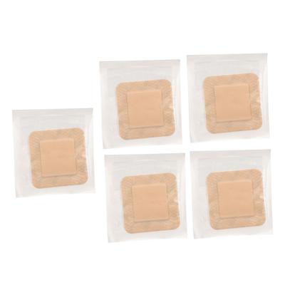 5 stücke Eingefasst Silikon Gel Patch Selbstklebende Fördern Die Heilung Dekubitus Wundauflagen