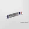 Car Styling Sticker 3D Aluminum Tail Emblem Badge Body Decal For Peugeot 206 307 308 207 3008 208 407 508 2008 5008 301 406 408