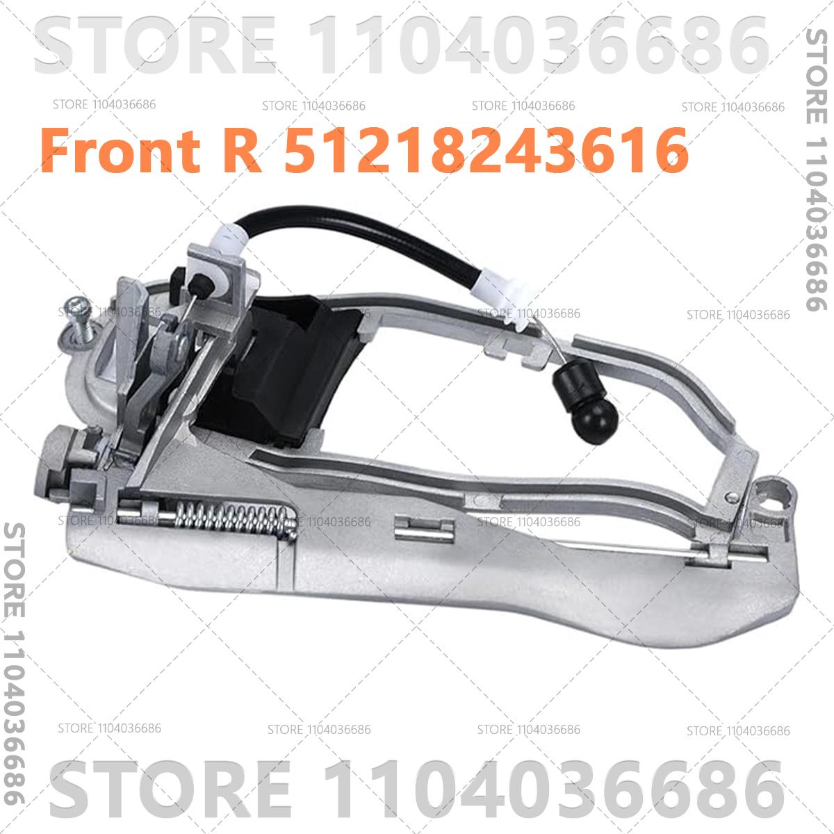 For 2000-2006 BMW X5 E53 Exterior Door Handle Carrier Front Rear Left Right 51218243615 51218243616 51228243635 51228243636