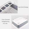 New Foldable Dish Rack Kitchen Storage Holder Drainer Bowl Tableware Plate Portable Drying Rack Home Shelf Dinnerware Organizer