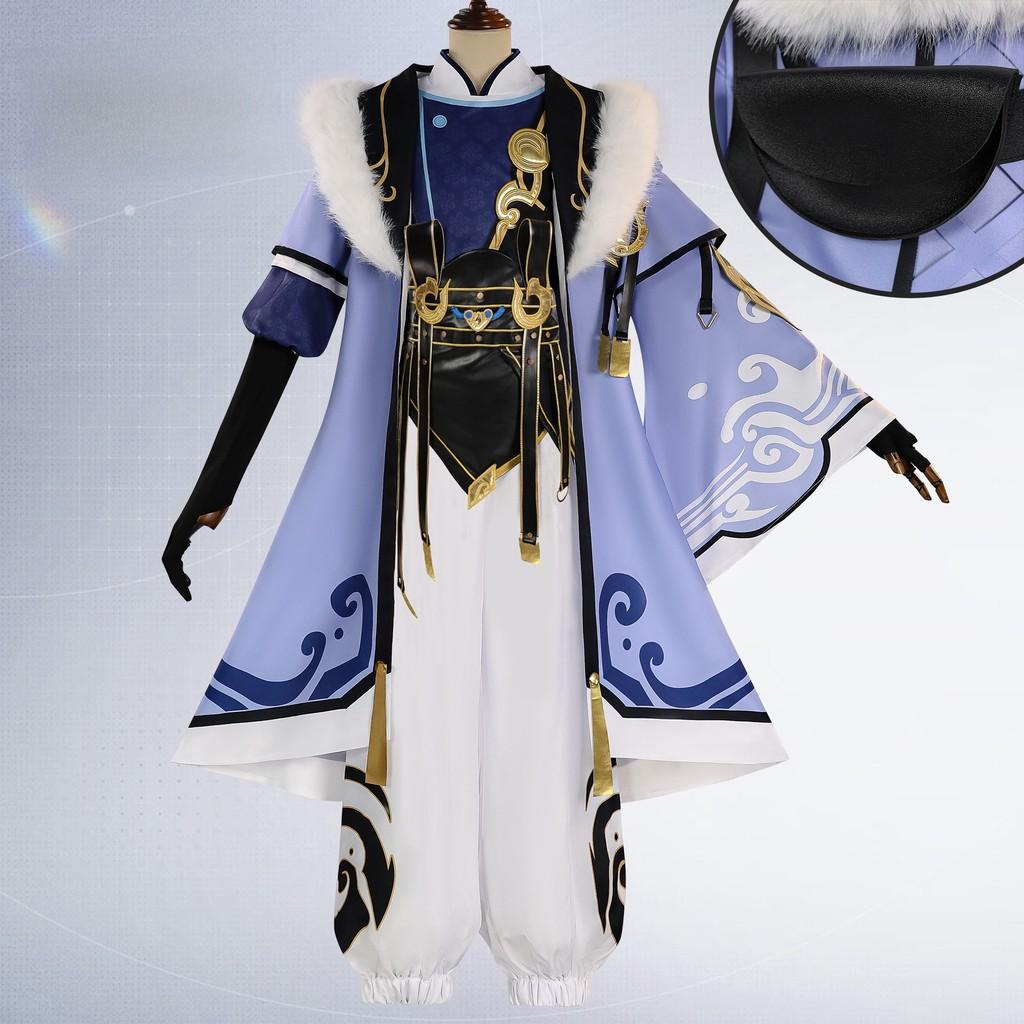 Honor Of Kings Sun Quan Cosplay Costume With Polyester Fabric For Game Cosplay Fans