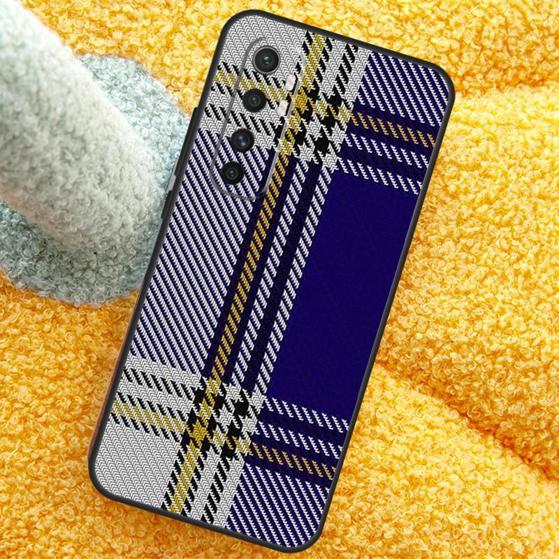 Clan Stewart Dress Plaid Pattern Case For Xiaomi 17 Pro Max 13 14 15 Ultra 13T 14T 15T Cover For POCO X7 X5 X6 F5 F6 F7 F8 Pro
