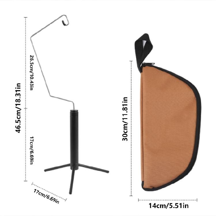 Camping Light Hangers Lighting Hanging Hook Camping Tabletop Light Stand Light Hangers Rack Camping Light Tripod Stand
