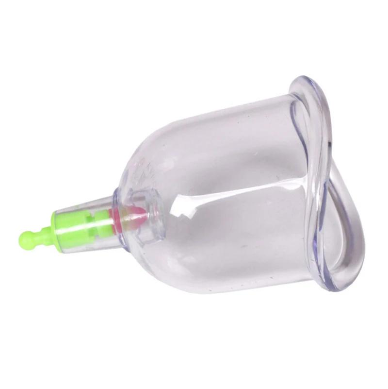 3 Pcs set Thickened explosion-proof Curved Vacuum C1 Cups Cupping for Joint Suction Chinese Massage Traditional