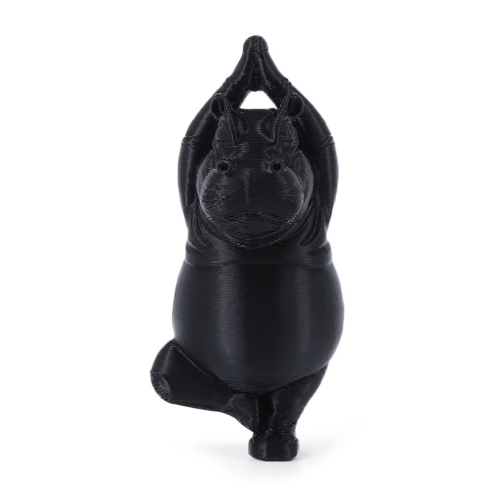 3D-Druck Yoga Flusspferd Statue Harz Flusspferd Figur Flusspferd Dekorative Ornamente Mehrere Stile Mini