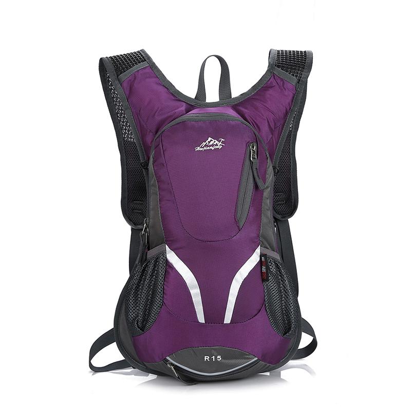 15L Outdoor Sport Cycling Climbing Water Bag Hydration Backpack Ultralight Rucksack Hiking Bike Riding Pack Bladder Knapsack