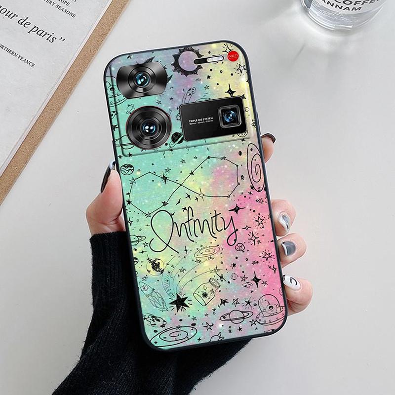 Case For nubia Z60 Ultra Black Matte Soft Silicon Phone For Nubia Z60 Ultra 5G NX721J Cover Coque Protective shell Z60Ultra