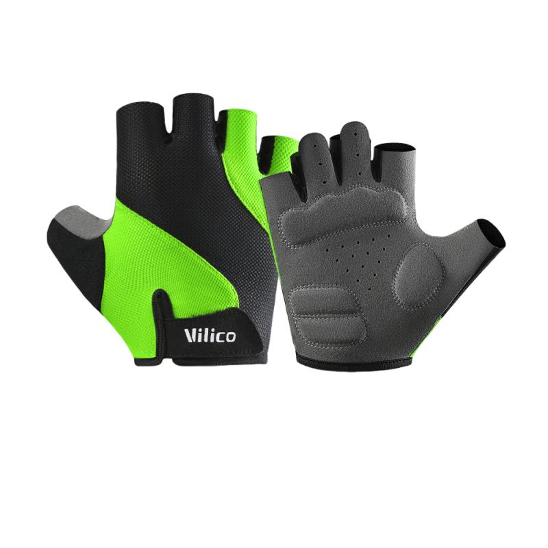 Summer Outdoor Sport Gloves Breathable Anti-slip Half Finger Cycling Bicycle Gloves Shockproof Fitness Sport Training Gloves