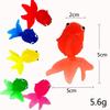 Floating Soft Rubber TPR Goldfish Simulation Fishing Toy