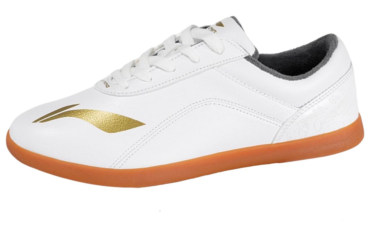 Li Ning Амортизация Нескользящая Амортизация Нескользящая Низкие Повседневная Обувь Унисекс Белый ADBL005-1 36