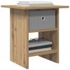 Nightstand 2 pcs Artisan Oak 41 x 40 x 45 cm engineered wood