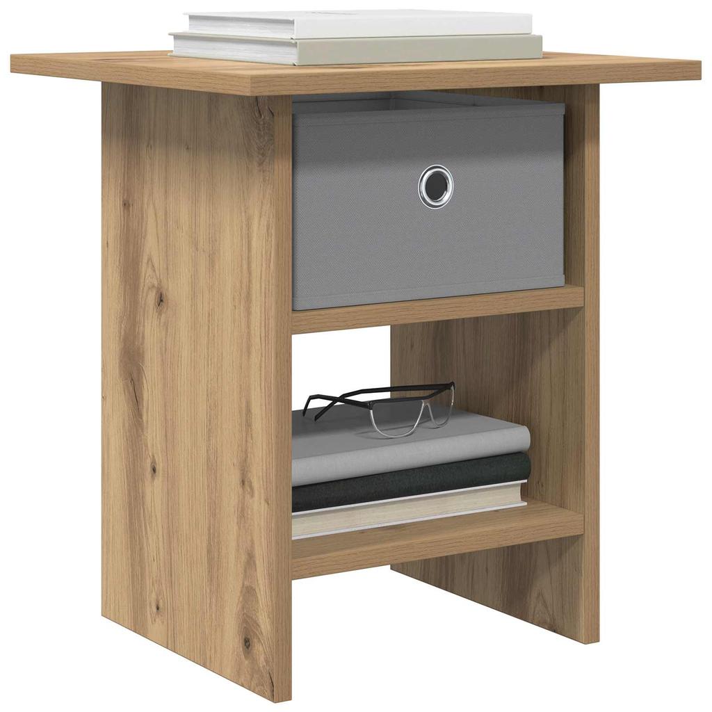 Nightstand 2 pcs Artisan Oak 41 x 40 x 45 cm engineered wood