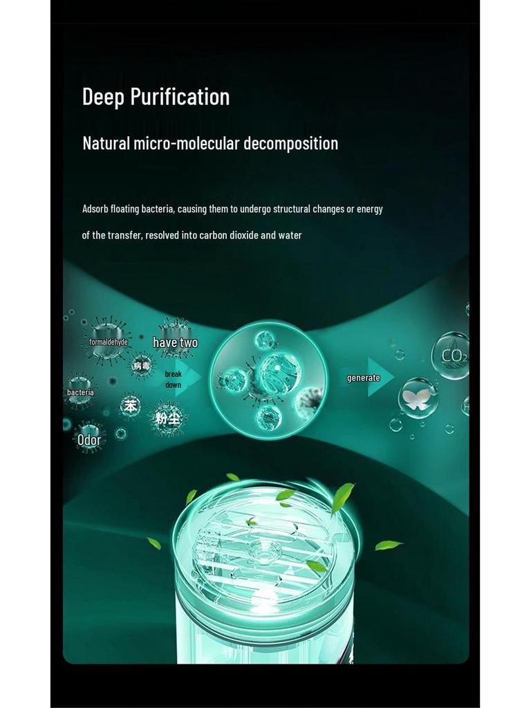 Bladeless Oscillating Tower Fan with Voice Control