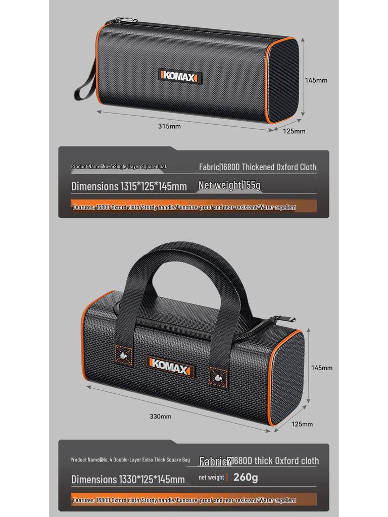 Portable Electrician's Toolkit: Durable Canvas Repair Storage Bag