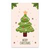 10-50pcsCreative Merry Christmas Small Greeting Cards Kids Mini Christmas Greeting Cards New Year Postcard Gift Card Xmas Party