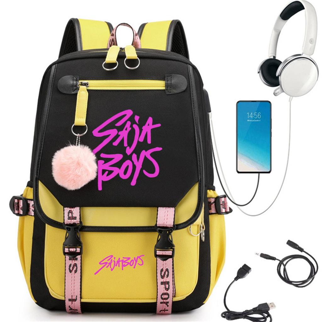 Backpack, Back To School, Cartoon Cute Travel Backpack Print Peripheral Double-shoulder Backpack For Teenagers, Students, Boys And Girls
