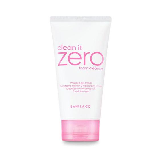 BANILA CO NOU Clean It Zero Foam Cleanser 150 ml, Toate tipurile de piele, cremoasă spumă de curățare cu ierburi naturale