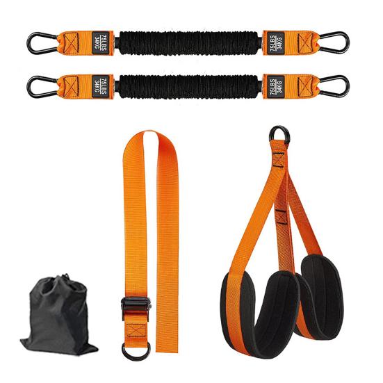 1 Set Pull-Up Assistance Band 150/225/300lbs Heavy Duty Pull-Up Assist Belt with Foot Rest Adjustable Home Gym