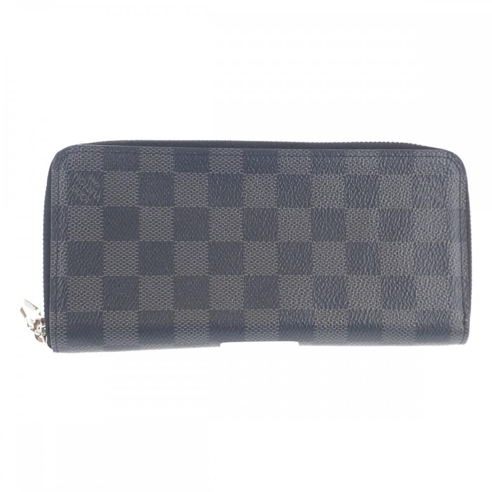 Louis Vuitton N63095 Damier Grafitte Purse Black Mens