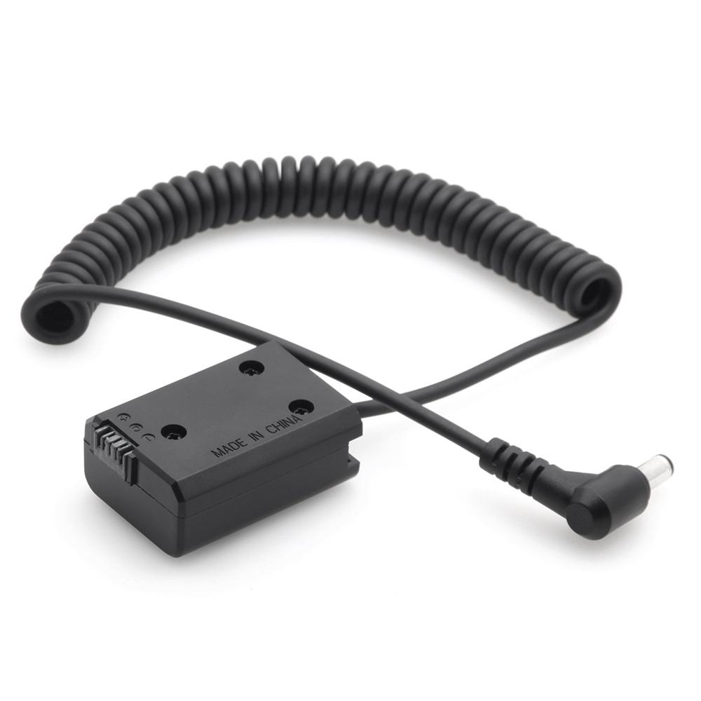 NP-FW50 Dummy Battery Pack Coupler Adapter with   Male Connector for      II  R  S  RII  SII  000  000 IL  Camera