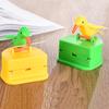 Yousheng Bird Toothpick Dispenser Press Woodpecker Toothpick Holder Hands-Free Portable Home Office Restaurant Desktop Automatic Toothpick Organizer