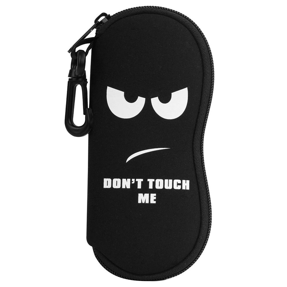 Soft Sunglasses Case Durable Zipper Glasses Pouch Fashion Neoprene Eyeglass Case  for Men and Women