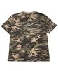 SK8ER ROCK Street Tax Camouflage T-Shirt ((Beige))