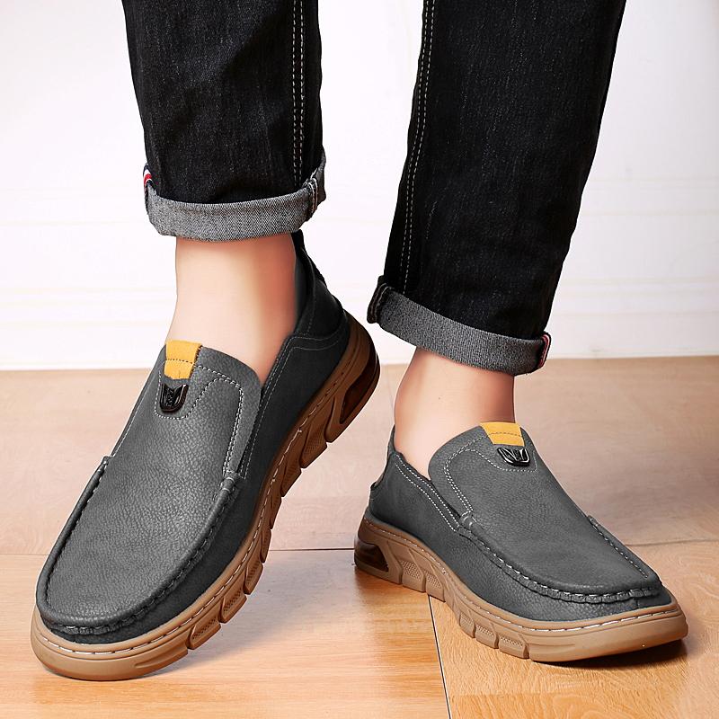 Genuine Leather Casual Shoes Sneakers for Men Comfortable Summer Walking Designer Loafers Moccasin New Luxury Sports Shoes Man