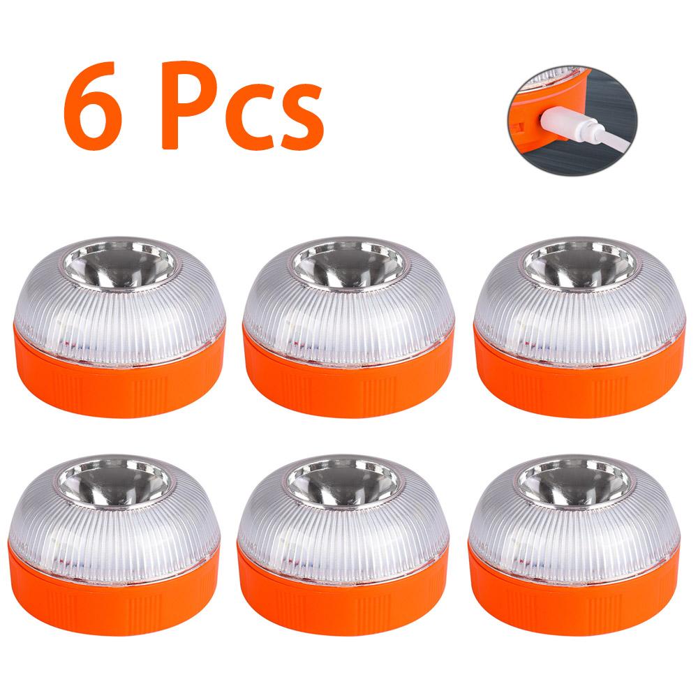 Emergency Light V16 Homologated Dgt Approved Car Emergency Beacon Light Rechargeable Magnetic Induction Strobe Light