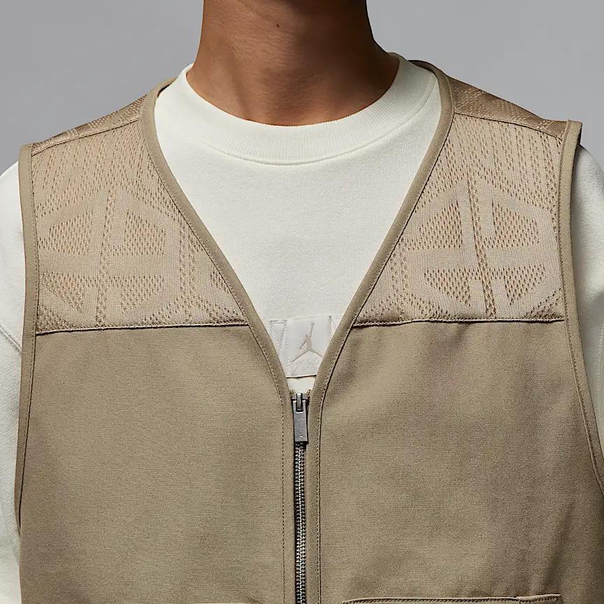 Jordan Essential Fashion Comfortable Versatile Soft Vest Men Vests Desert-Camouflage HF9328-257