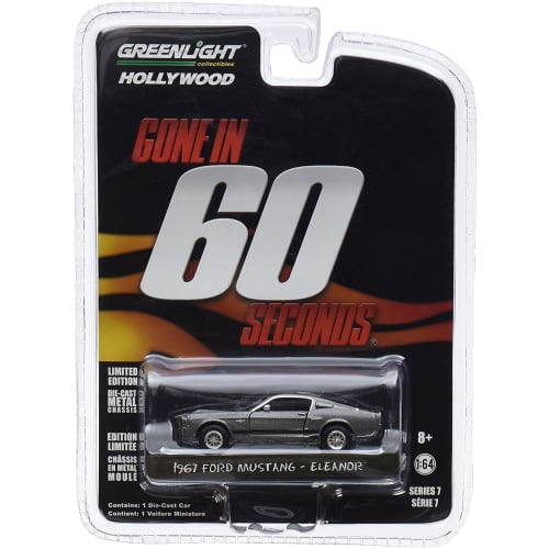 Gone In 60 Sixty Seconds (2000) "Eleanor" 1967 Ford Mustang Shelby GT500 1/64 by Greenlight 44670e