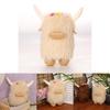 Highland Cow Plush Toy For Home Decor And Play Scottish Cattle Stuffed Animal