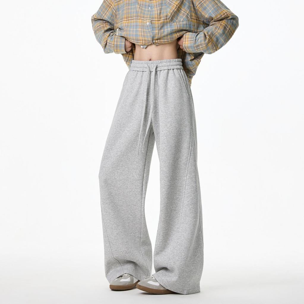 Chao Lunbu Men's Plus Size Wide-Leg Casual Sports Pants