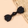 10pcs Jade Bead Flower Bud Frog Buttons Handmade Knot Closures for Qipao,Hanfu Tang Suit,Traditional Sew-On Garment Accessories