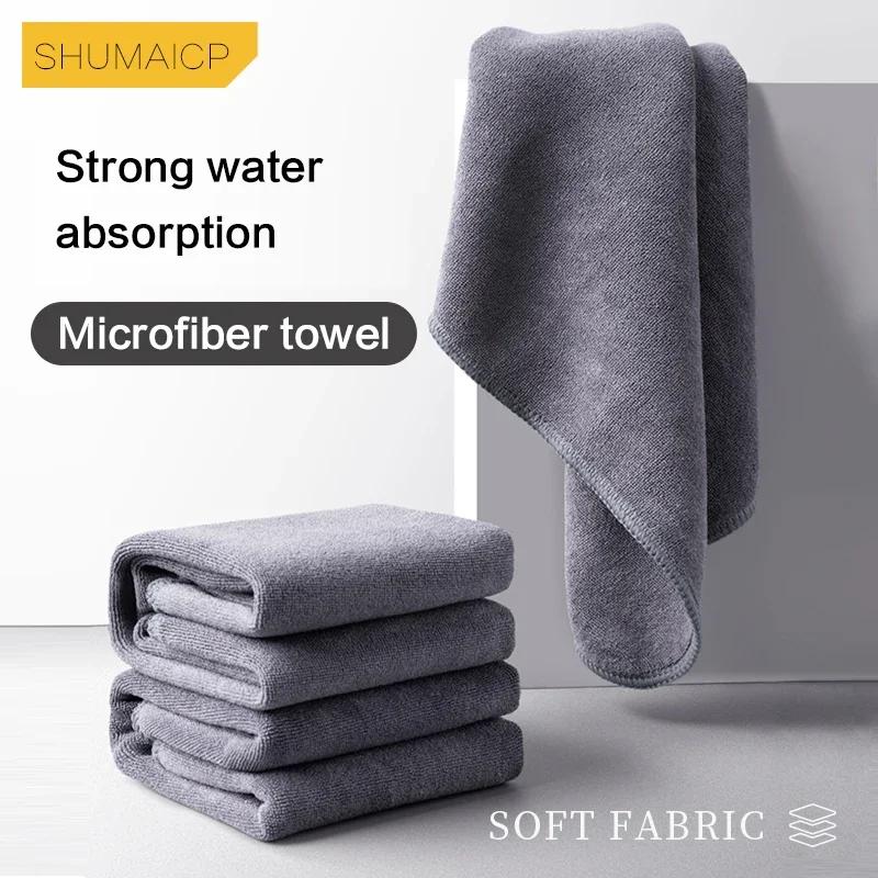 High-end Microfiber Auto Wash Towel Car Cleaning Drying Cloth Hemming Car Care Cloth Detailing Car Wash Towel Microfiber Cloth