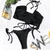 2020 Leopard Print Split Bikini Women's Swimsuit