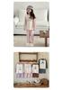 Children's Rabbit Cartoon Round Neck Pajama Set - Pure Cotton Autumn/Winter 2025 Top & Pants for Boys & Girls