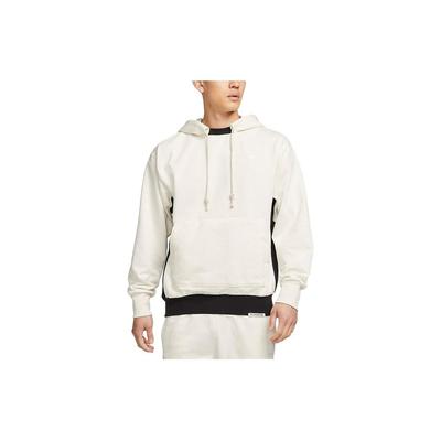 Nike Bluza z kapturem Dri-FIT Standard Issue z haftowanym logo Męskie Topy Biały DQ5819-027