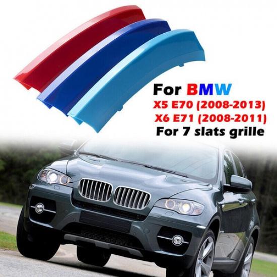 For BMW X5 E70 2008-13 X6 E71 E72 08-2011 Car Front Grille Grill Cover Trim Clip