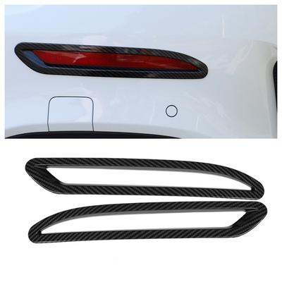 For Mercedes Benz A Class W177 V177 A180 A200 A250    22 Rear Bumper Foglight Lamp Frame Cover Trims Car Accessories