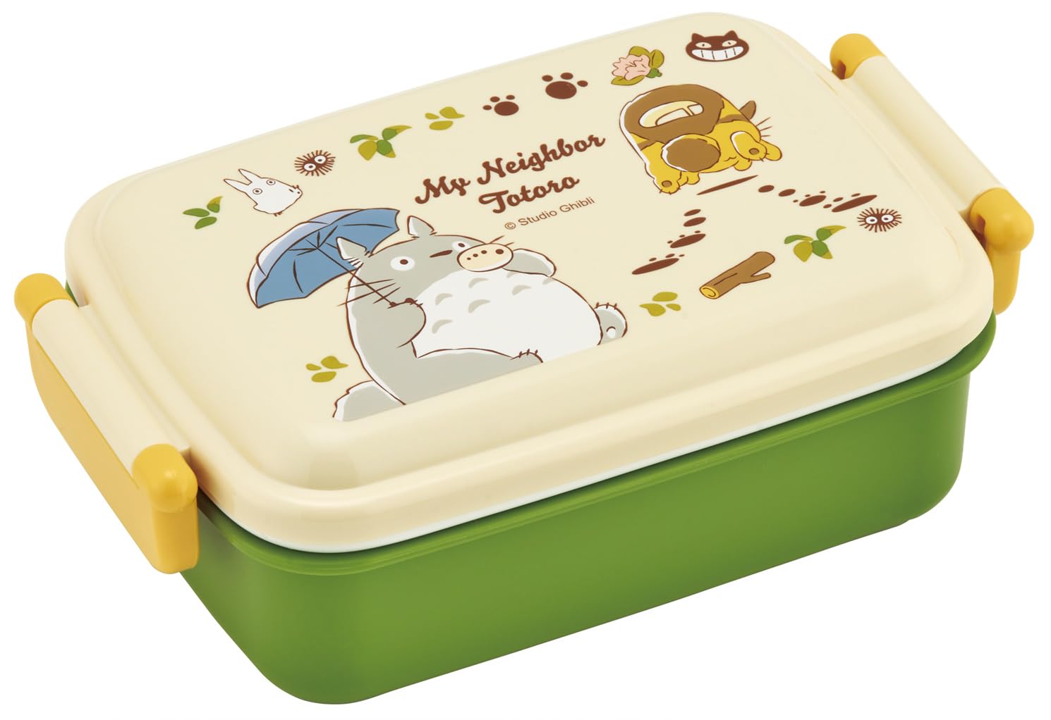 

Skater Lunch with a Soft Single Made in Ghibli Totoro and Catbus for Boys and Girls Children s Box, 450ml, Dome-Shaped Lid, Tier, Japan, Design,