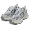 New MLB New York Yankees Breathable Lightweight Height Increasing Low Top Chunky Sneakers Unisex Dark Gray 3ASHC055N-50GRS