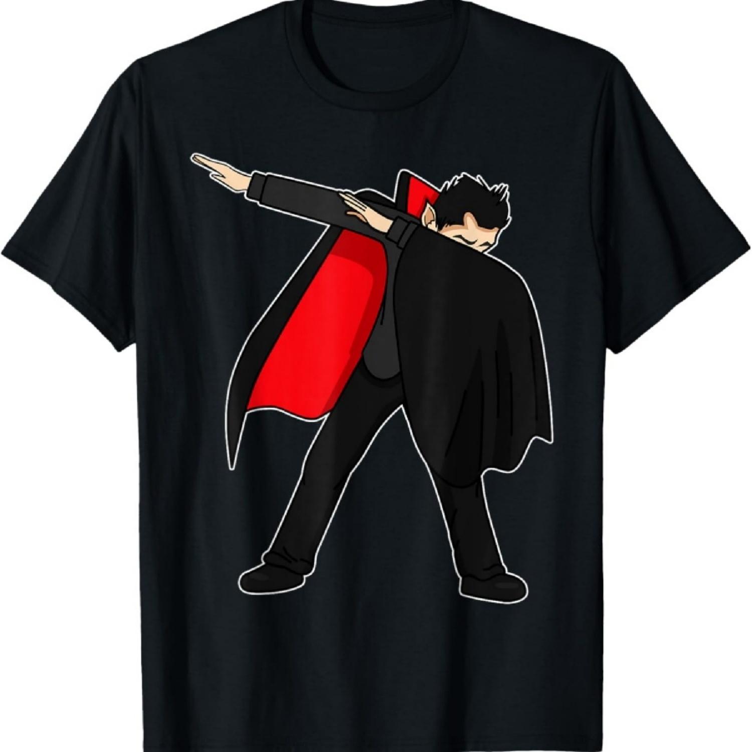 

Dabbing Dracula Halloween Dab T-Shirt XXXXXL чорний