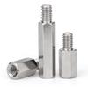 Jinghong M5x35+8 304 Stainless Steel Hex Standoff