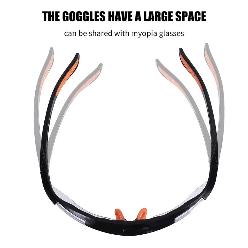 1/2pcs Clear Eye Sand Prevention Windproof Safety Riding Goggles Vented Glasses Work Laboratory Safety Goggle Glasses Spectacles