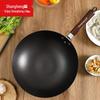 Shangheng 30cm Traditional Wrought Iron Non-stick Wok